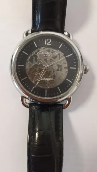 Reloj Kenneth Cole Automático Negro/Plata