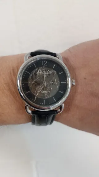Reloj Kenneth Cole Automático Negro/Plata