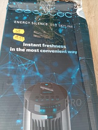 Ventilador de torre - EnergySilence 890 Skyline - Cecotec