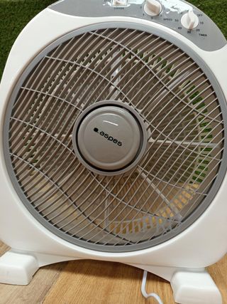 Aspes Ventilador de Suelo Gris