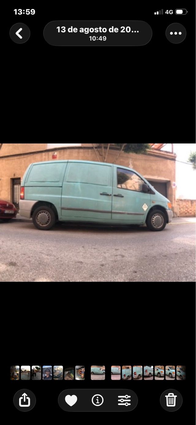 Mercedes vito 108 1998 160.000kmt. reales