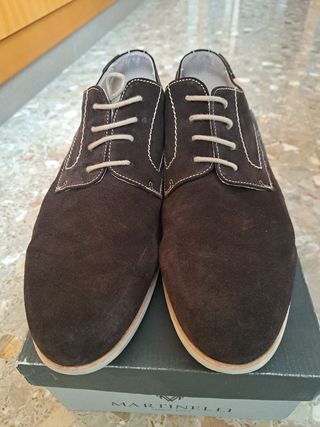 Zapatos Martinelli Talla 45 Cacao