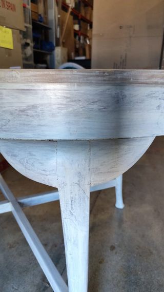 Mesa comedor madera Teca antigua