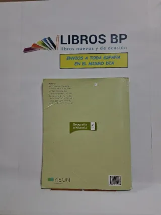 Geografía e Historia 4º ESO LOMLOE