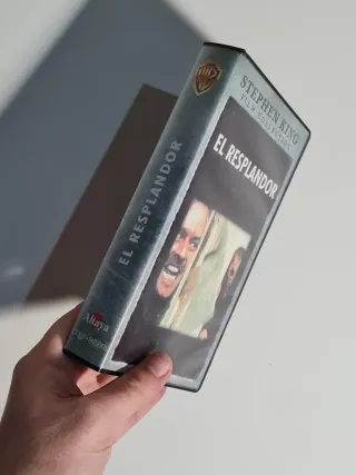 VHS El Resplandor - Stanley Kubrick y Stephen King
