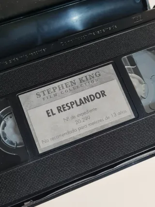 VHS El Resplandor - Stanley Kubrick y Stephen King