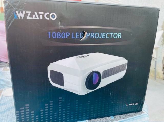 Proyector WZATCO C3 Smart 1080P 1G DDR3+8G eMMC