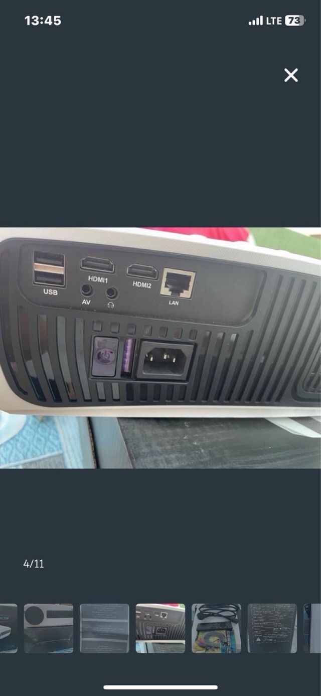 Proyector WZATCO C3 Smart 1080P 1G DDR3+8G eMMC