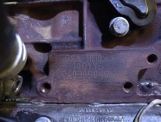 Motor completo citroen rh02 ds5 2.0 rectp5609695