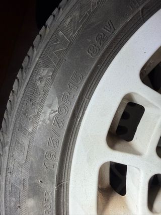 4 Llantas Montecarlo y Neumáticos