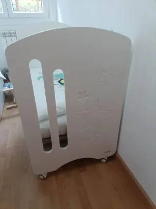 Cuna colecho blanca Don Algodon