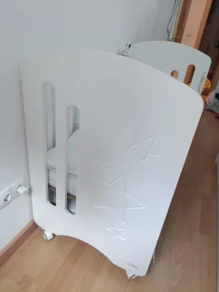 Cuna colecho blanca Don Algodon