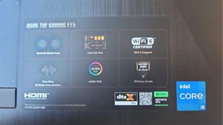 Portátil Asus TUF Gaming F15