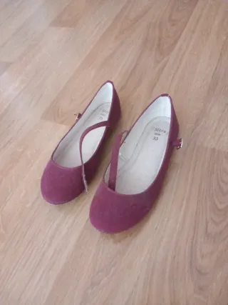 Bailarinas niña morados