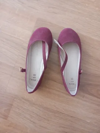 Bailarinas niña morados