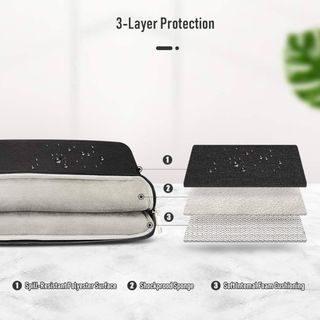 Funda portátil 15 gris oscuro