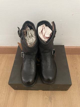 Botas Sendra cuero negras talla 37