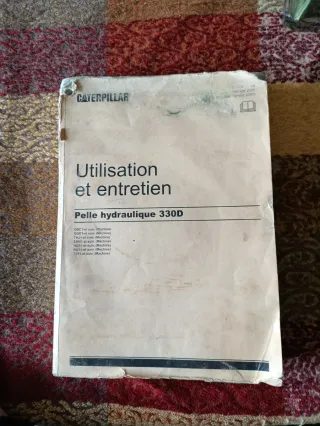 Manual Caterpillar 330D Excavadora