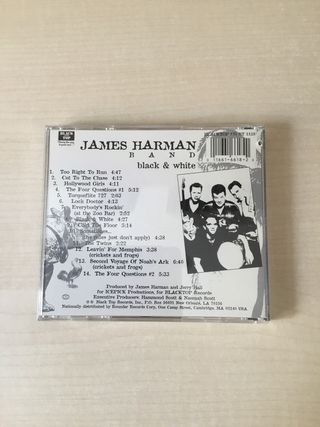 James Harman Band - Black & White CD