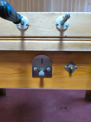 Futbolín de madera - Recién restaurado ⚽