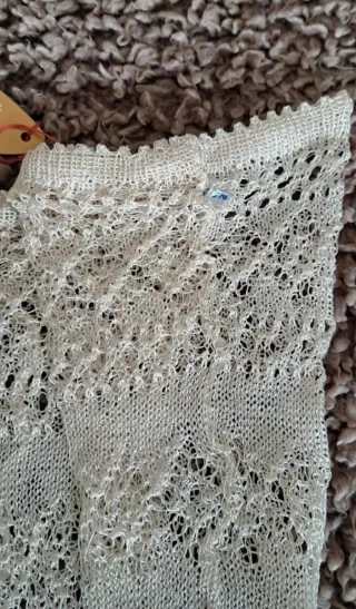 Calcetines Fallera Beige/Blanco Talla Única