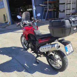 BMW GS 650 Roja - Lista para rodar