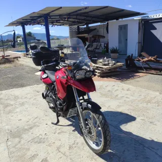 BMW GS 650 Roja - Lista para rodar