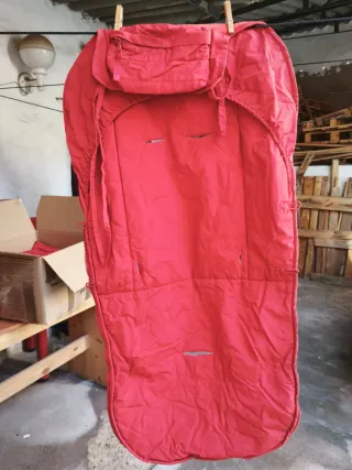 Saco para silla de paseo rojo