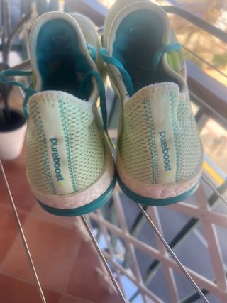 Adidas Pureboost Talla 41 1/3 Verde Turquesa