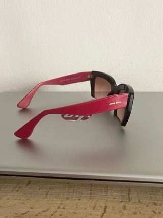 Occhiali da sole Miu Miu donna neri e rosa