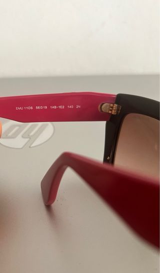 Occhiali da sole Miu Miu donna neri e rosa