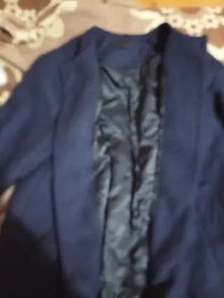 Americana Zara Talla 34 Azul