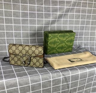 Bolso Gucci Dionysus GG Supreme Beige