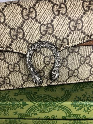 Bolso Gucci Dionysus GG Supreme Beige