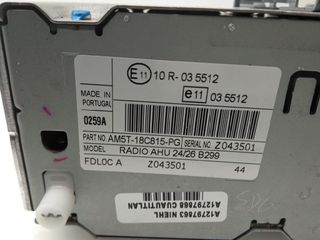 SISTEMA AUDIO / RADIO CD FORD FIESTA (CE1) (3)