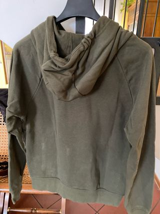 Felpa Nike Verde con Cappuccio