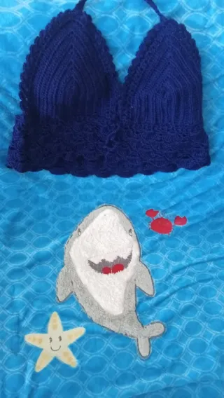 Top Crochet Verano Tallas S-M El $ es por pieza