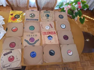 Discos de piedra Antiguos Varios Sellos