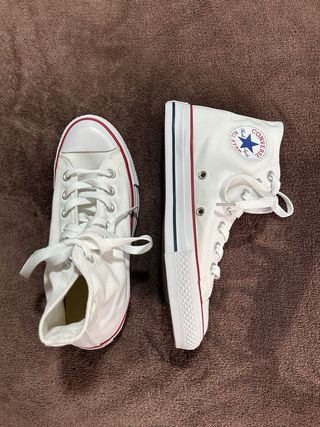 Converse Chuck Taylor All Star High blancas nuevas