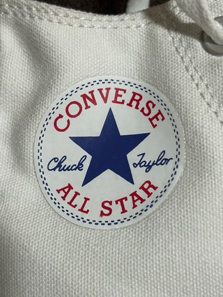 Converse Chuck Taylor All Star High blancas nuevas