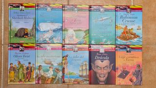 10 libros cuentos clásicos bilingue