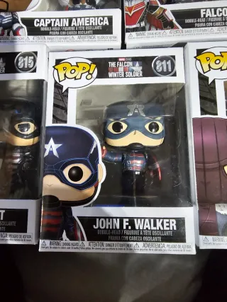 Lote 5 Funkos Marvel Disney+