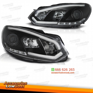 FAROS LUZ DRL DIURNA LED PARA VW GOLF VI 10/08-12