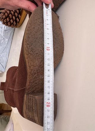 Botines piel marrón chocolate