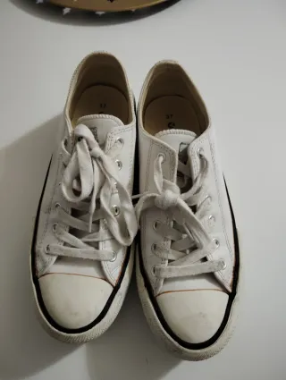 Tenis Victoria Blancos Talla 37