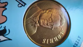 Moneda Oficial Lucky Luke 50 Aniversario