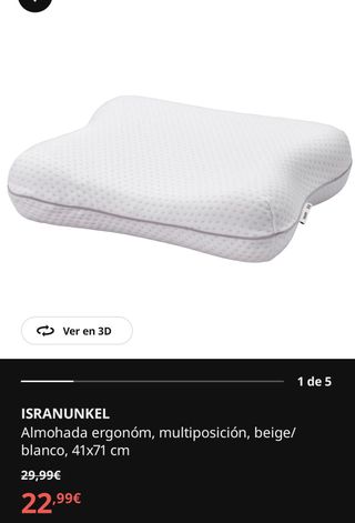 Almohada IKEA ISRANUNKEL muy buen estado