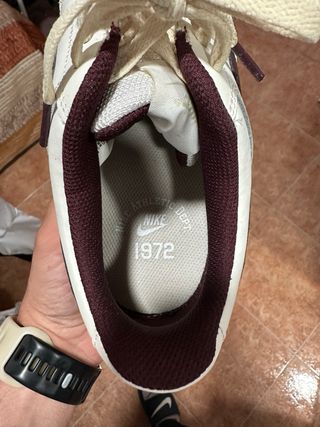 Nike 1972 Zapatillas Deportivas Blancas y Marrones