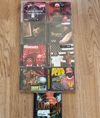Lote CDs Rap Hip Hop Internacional