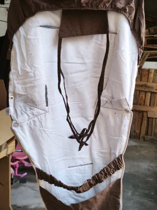 Saco para silla de paseo marrón